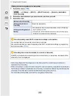 Предварительный просмотр 292 страницы Panasonic Lumix DMC-GF7 Operating Instructions For Advanced Features