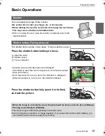 Предварительный просмотр 17 страницы Panasonic Lumix DMC-GF7K Owner'S Manual