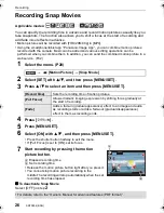 Предварительный просмотр 26 страницы Panasonic Lumix DMC-GF7K Owner'S Manual