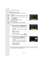 Preview for 54 page of Panasonic Lumix DMC-GF8 Operating Instructions Manual