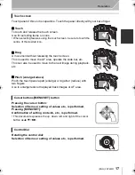 Preview for 17 page of Panasonic Lumix DMC-GH3A Basic Operating Instructions Manual