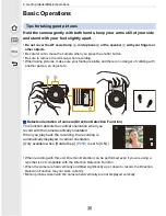 Предварительный просмотр 38 страницы Panasonic Lumix DMC-GM5 Owner'S Manual For Advanced Features