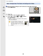 Preview for 83 page of Panasonic Lumix DMC-GM5 Owner'S Manual For Advanced Features