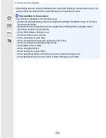 Preview for 174 page of Panasonic Lumix DMC-GM5 Owner'S Manual For Advanced Features