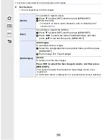Preview for 190 page of Panasonic Lumix DMC-GM5 Owner'S Manual For Advanced Features