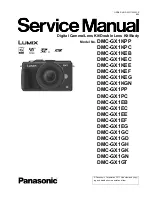 Предварительный просмотр 1 страницы Panasonic LUMIX DMC-GX1EB Service Manual