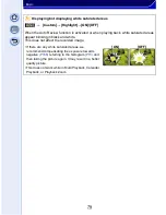 Preview for 79 page of Panasonic Lumix DMC-GX7 Operating Instructions For Advanced Features