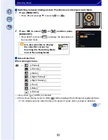 Preview for 83 page of Panasonic Lumix DMC-GX7 Operating Instructions For Advanced Features