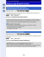 Preview for 142 page of Panasonic Lumix DMC-GX7 Operating Instructions For Advanced Features