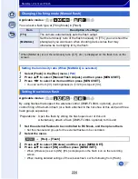 Preview for 224 page of Panasonic Lumix DMC-GX7 Operating Instructions For Advanced Features