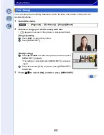 Preview for 251 page of Panasonic Lumix DMC-GX7 Operating Instructions For Advanced Features