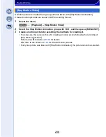 Preview for 256 page of Panasonic Lumix DMC-GX7 Operating Instructions For Advanced Features