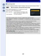 Preview for 267 page of Panasonic Lumix DMC-GX7 Operating Instructions For Advanced Features