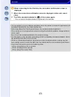 Preview for 273 page of Panasonic Lumix DMC-GX7 Operating Instructions For Advanced Features