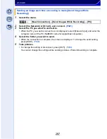 Предварительный просмотр 287 страницы Panasonic Lumix DMC-GX7 Operating Instructions For Advanced Features