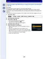 Preview for 297 page of Panasonic Lumix DMC-GX7 Operating Instructions For Advanced Features