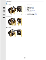 Preview for 19 page of Panasonic LUMIX DMC-GX8 Owner'S Manual For Advanced Features