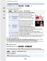 Preview for 229 page of Panasonic LUMIX DMC-GX8 Owner'S Manual For Advanced Features