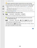 Preview for 238 page of Panasonic LUMIX DMC-GX8 Owner'S Manual For Advanced Features