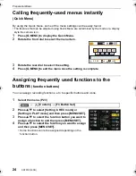 Preview for 24 page of Panasonic Lumix DMC-GX8A Basic Operating Instructions Manual