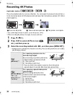 Preview for 32 page of Panasonic Lumix DMC-GX8A Basic Operating Instructions Manual