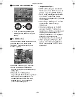 Preview for 84 page of Panasonic Lumix DMC-LC1 Operating Instructions Manual