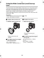 Preview for 109 page of Panasonic Lumix DMC-LC1 Operating Instructions Manual