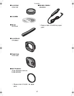 Предварительный просмотр 8 страницы Panasonic LUMIX DMC-LC1EB Operating Instructions Manual