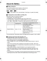 Предварительный просмотр 12 страницы Panasonic LUMIX DMC-LC1EB Operating Instructions Manual