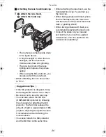 Предварительный просмотр 20 страницы Panasonic LUMIX DMC-LC1EB Operating Instructions Manual