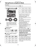 Предварительный просмотр 52 страницы Panasonic LUMIX DMC-LC1EB Operating Instructions Manual