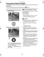 Предварительный просмотр 79 страницы Panasonic LUMIX DMC-LC1EB Operating Instructions Manual