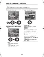 Предварительный просмотр 88 страницы Panasonic LUMIX DMC-LC1EB Operating Instructions Manual