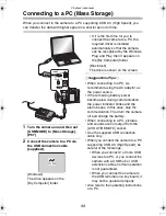 Предварительный просмотр 99 страницы Panasonic LUMIX DMC-LC1EB Operating Instructions Manual