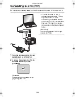 Предварительный просмотр 100 страницы Panasonic LUMIX DMC-LC1EB Operating Instructions Manual