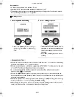 Предварительный просмотр 104 страницы Panasonic LUMIX DMC-LC1EB Operating Instructions Manual