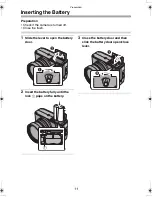 Preview for 11 page of Panasonic LUMIX DMC-LC1GC Operating Instructions Manual