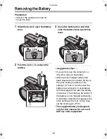 Preview for 12 page of Panasonic LUMIX DMC-LC1GC Operating Instructions Manual