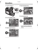 Preview for 22 page of Panasonic LUMIX DMC-LC1GC Operating Instructions Manual