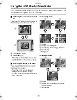 Preview for 26 page of Panasonic LUMIX DMC-LC1GC Operating Instructions Manual