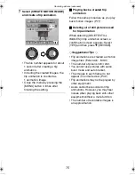 Preview for 75 page of Panasonic LUMIX DMC-LC1GC Operating Instructions Manual