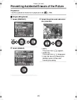 Preview for 84 page of Panasonic LUMIX DMC-LC1GC Operating Instructions Manual