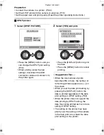 Preview for 104 page of Panasonic LUMIX DMC-LC1GC Operating Instructions Manual