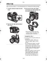 Preview for 110 page of Panasonic LUMIX DMC-LC1GC Operating Instructions Manual