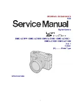 Panasonic Lumix DMC-LC1PP Service Manual preview