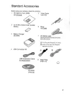 Предварительный просмотр 5 страницы Panasonic Lumix DMC-LC20EN Operating Instructions Manual