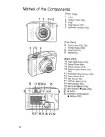 Предварительный просмотр 6 страницы Panasonic Lumix DMC-LC20EN Operating Instructions Manual