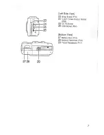 Предварительный просмотр 7 страницы Panasonic Lumix DMC-LC20EN Operating Instructions Manual