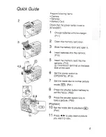 Предварительный просмотр 9 страницы Panasonic Lumix DMC-LC20EN Operating Instructions Manual