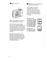 Предварительный просмотр 14 страницы Panasonic Lumix DMC-LC20EN Operating Instructions Manual